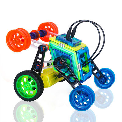 STEM Игрушки Магнитные строительные блоки Автомобиль, Магнитные плитки Автомобильный пульт дистанционного управления