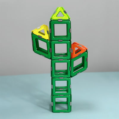Детские 3D магнитные блоки Игрушки Магнитные плитки Растения Формы Дошкольные забавные
