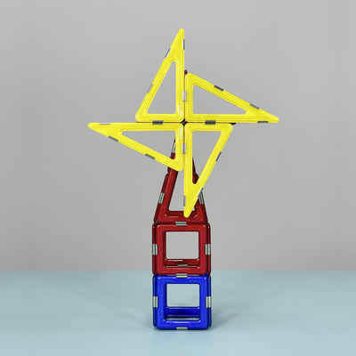3D DIY Магнитные строительные игрушки Плитки Правый угол Строительные блоки ветряной мельницы