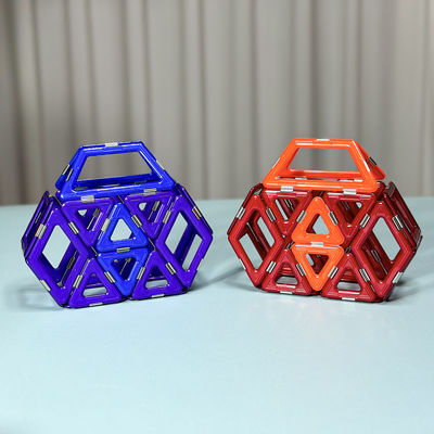 DIY 3D Kids Creative Magnetic Diy Строительные блоки Сумка Формы Магнитные плитки